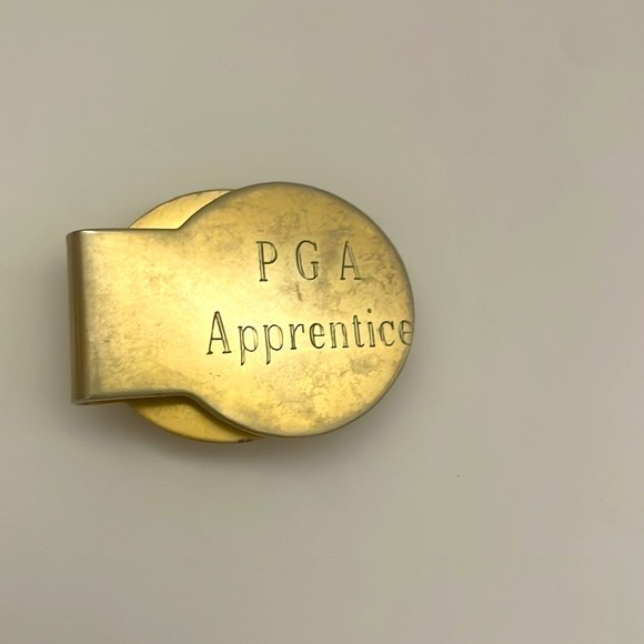 Vintage brass PGA money clip - Picture 3 of 3